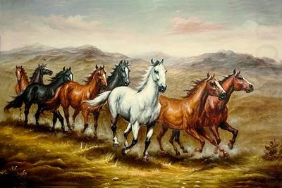 unknow artist Horses 07 oil painting picture
